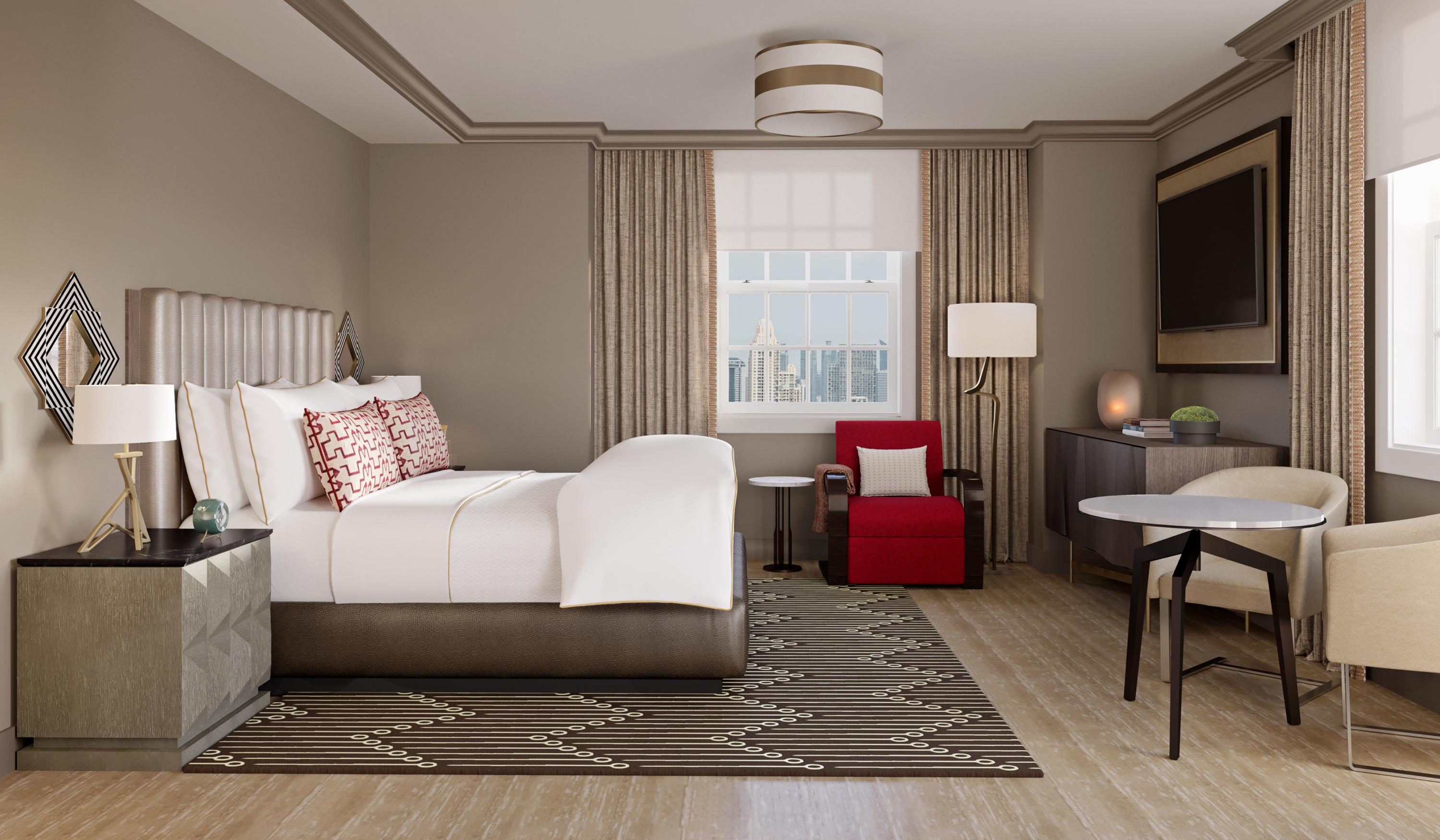 The Plaza Hotel Pioneer Park El Paso Extérieur photo A guest room at the Hotel Commonwealth